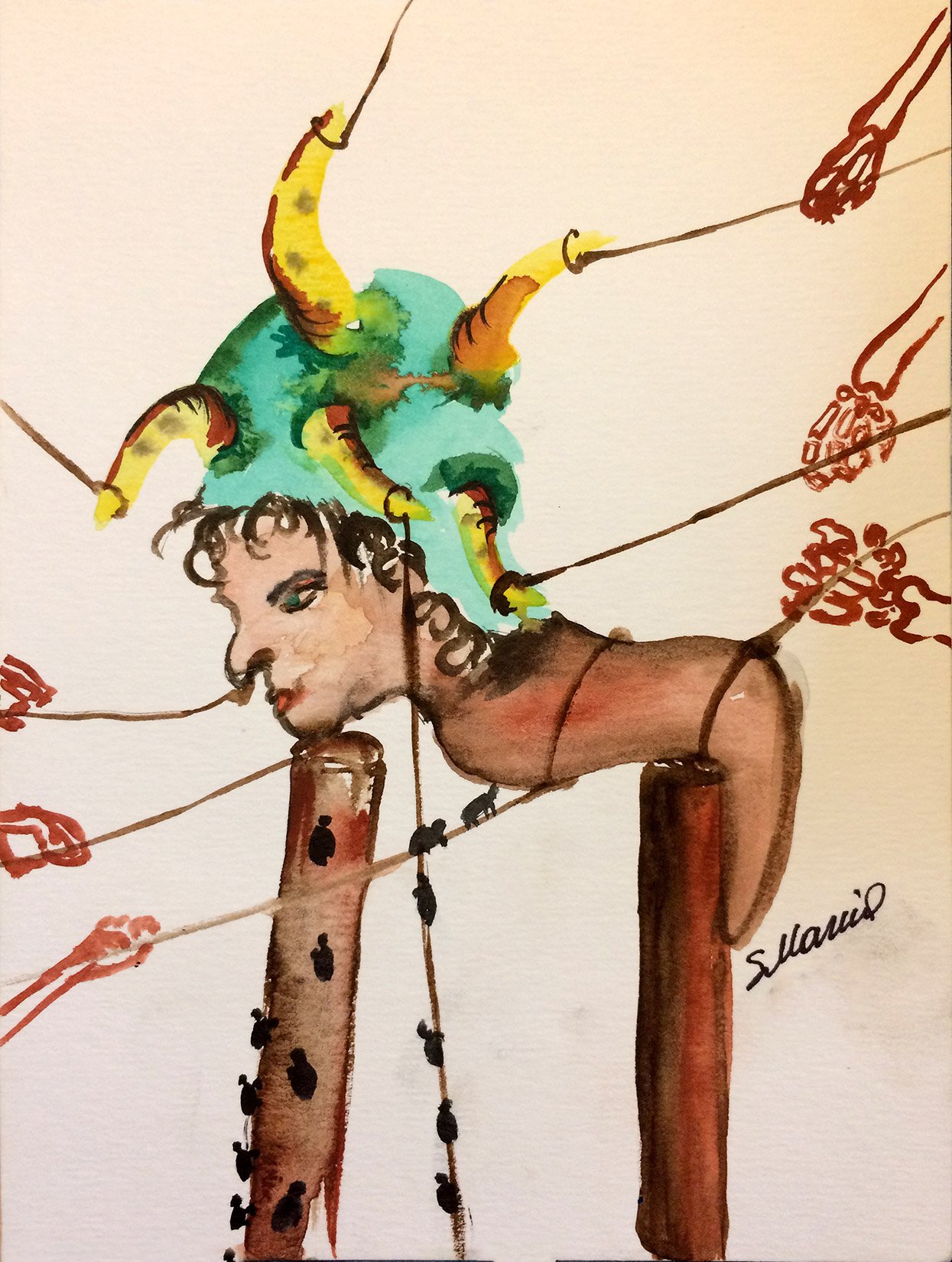 Restrained