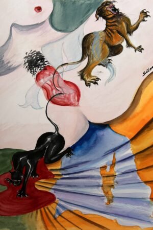 Wild Creatures At Play